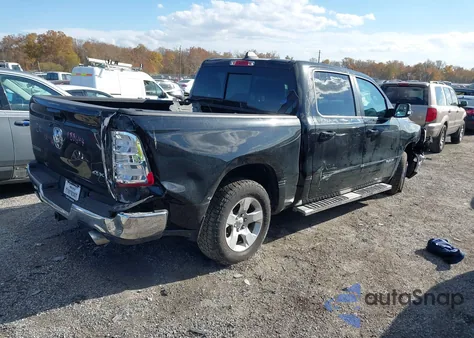 2021 Ram 1500 Big Horn 4X4 5'7 Box from USA, damaged, VIN 1C6SRFFT1MN692725